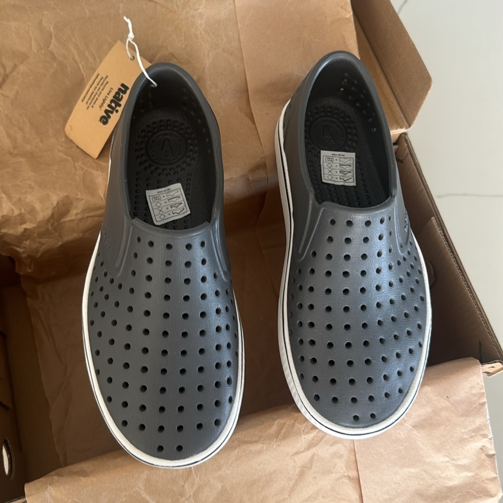 Native Shoes Miles - Dublin Grey/Shell White